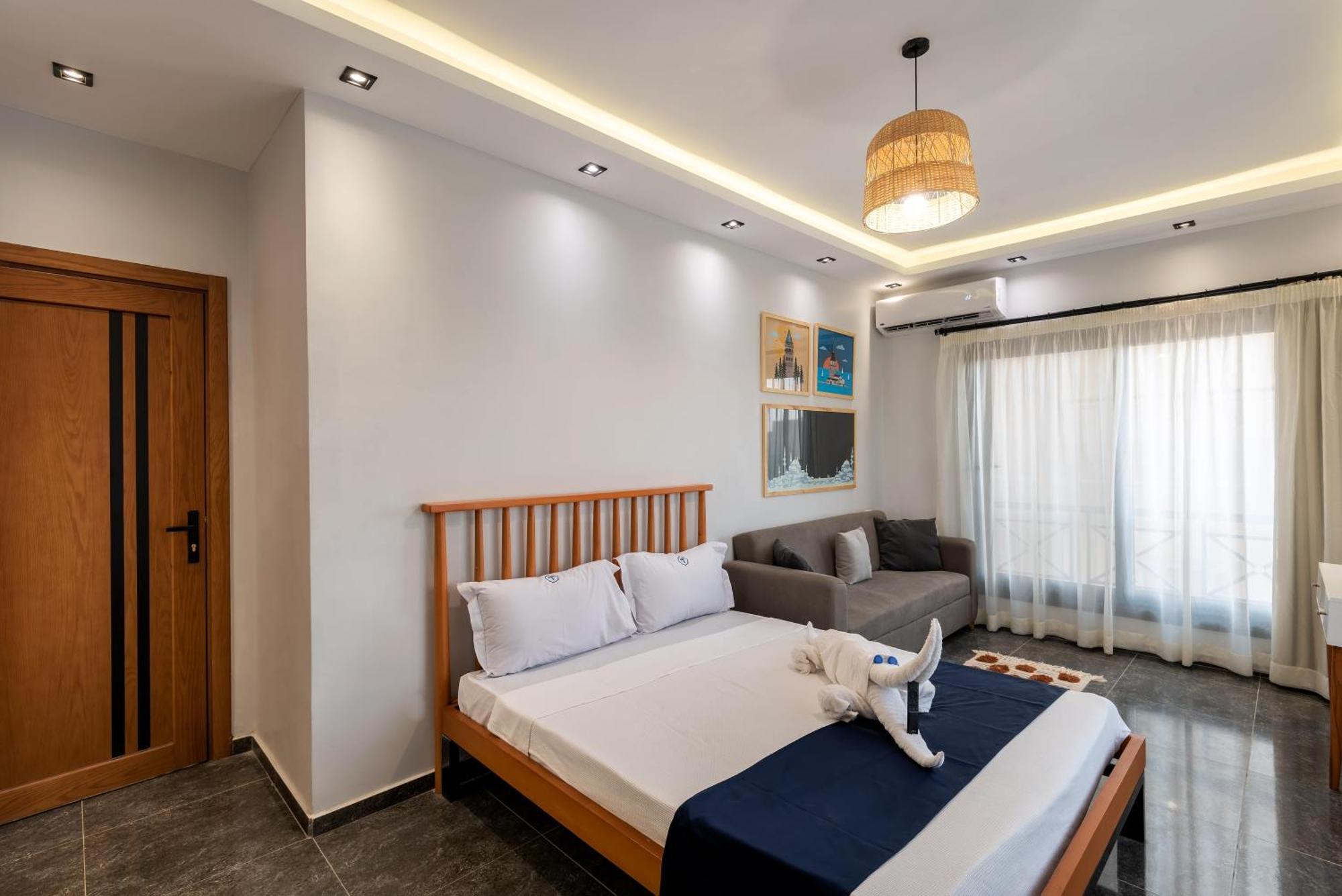Travelholic Auc Residence Kairo Exteriör bild
