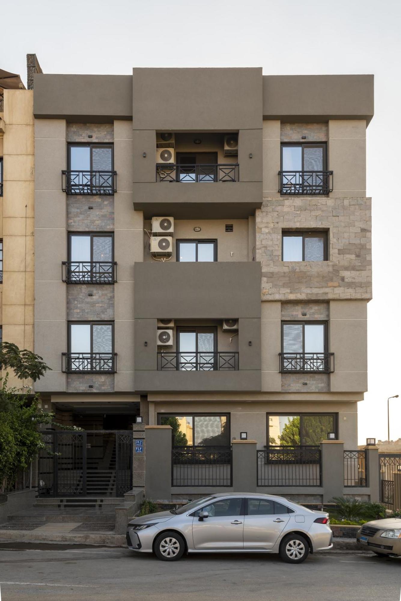Travelholic Auc Residence Kairo Exteriör bild