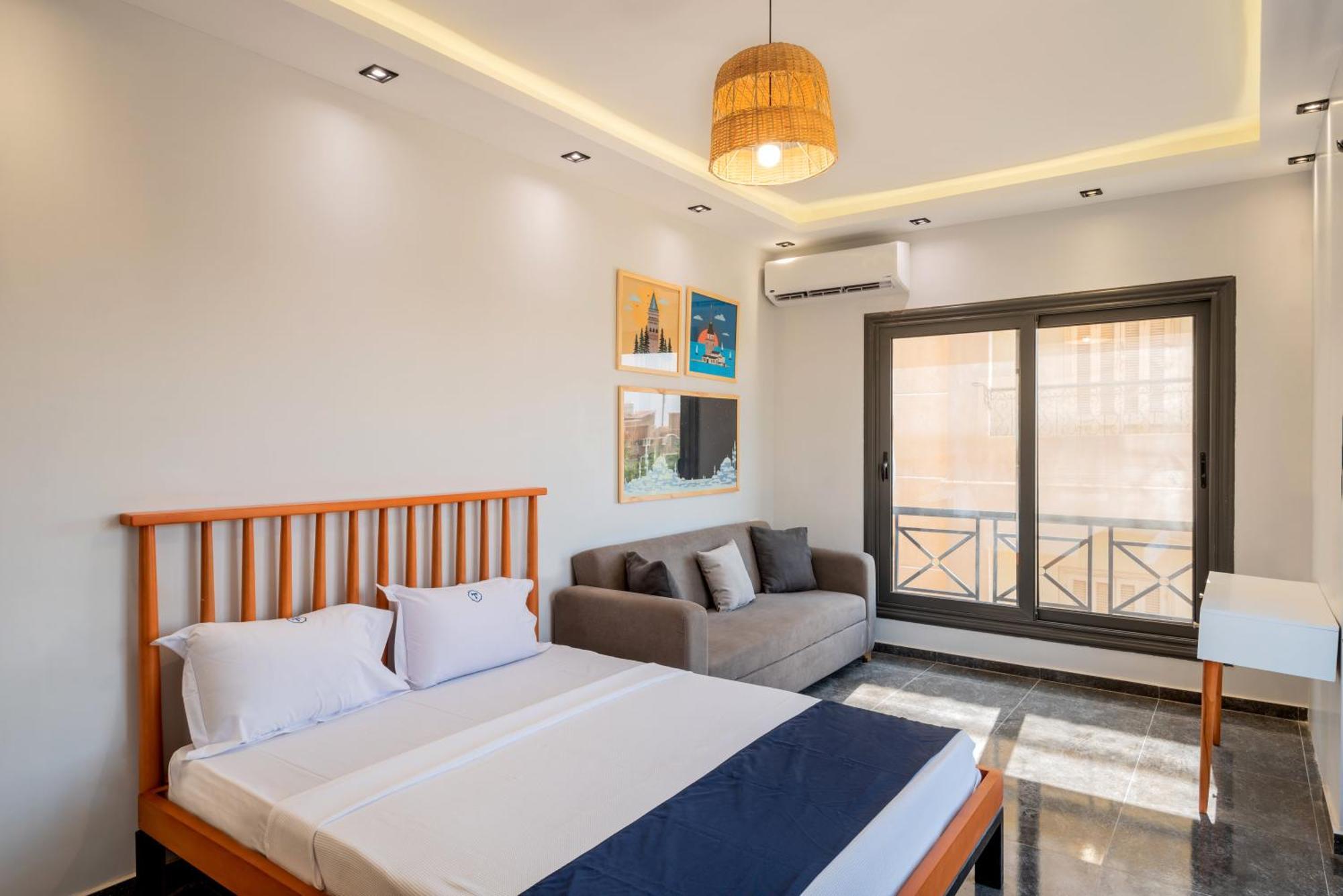 Travelholic Auc Residence Kairo Exteriör bild