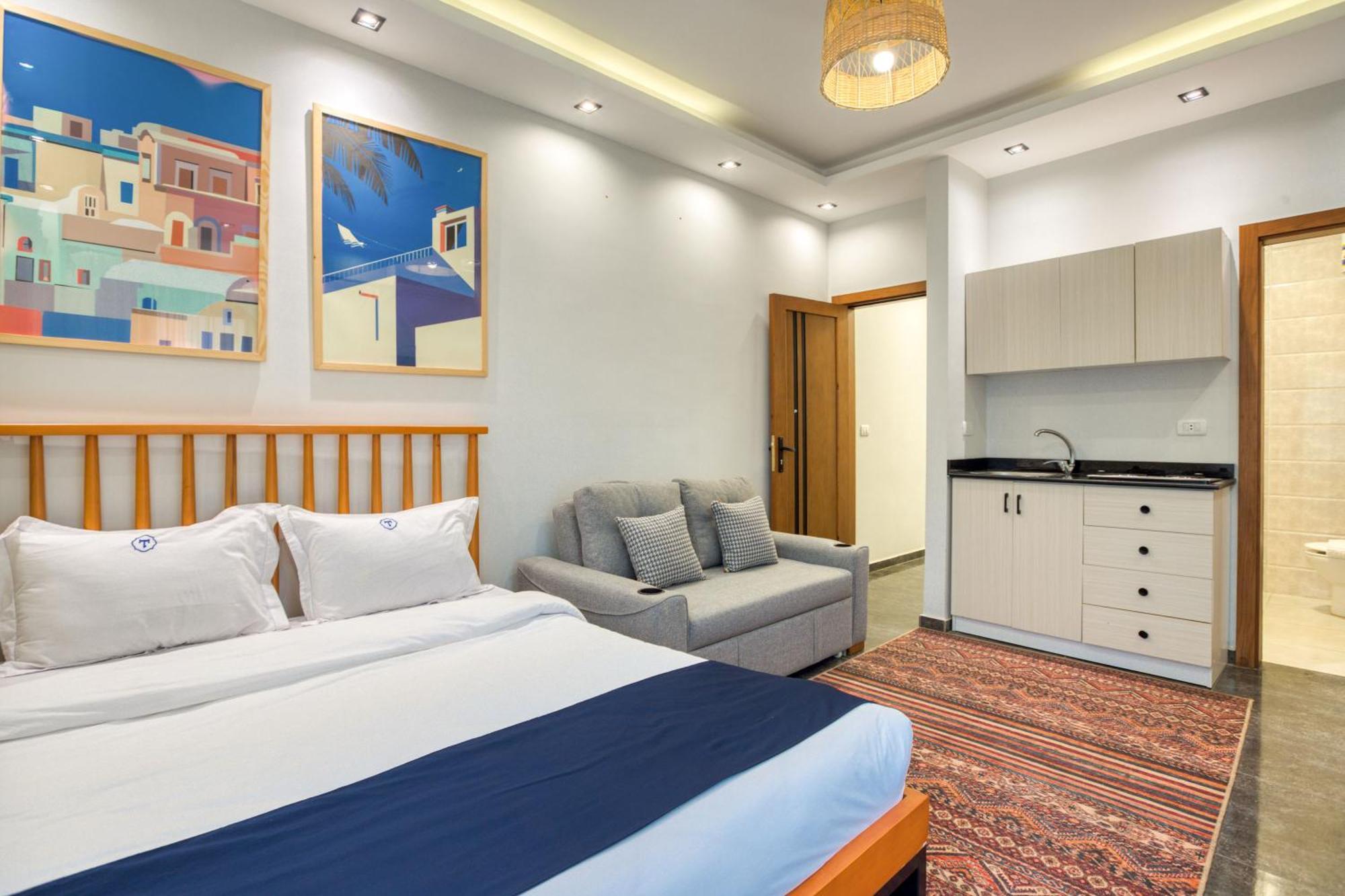 Travelholic Auc Residence Kairo Exteriör bild