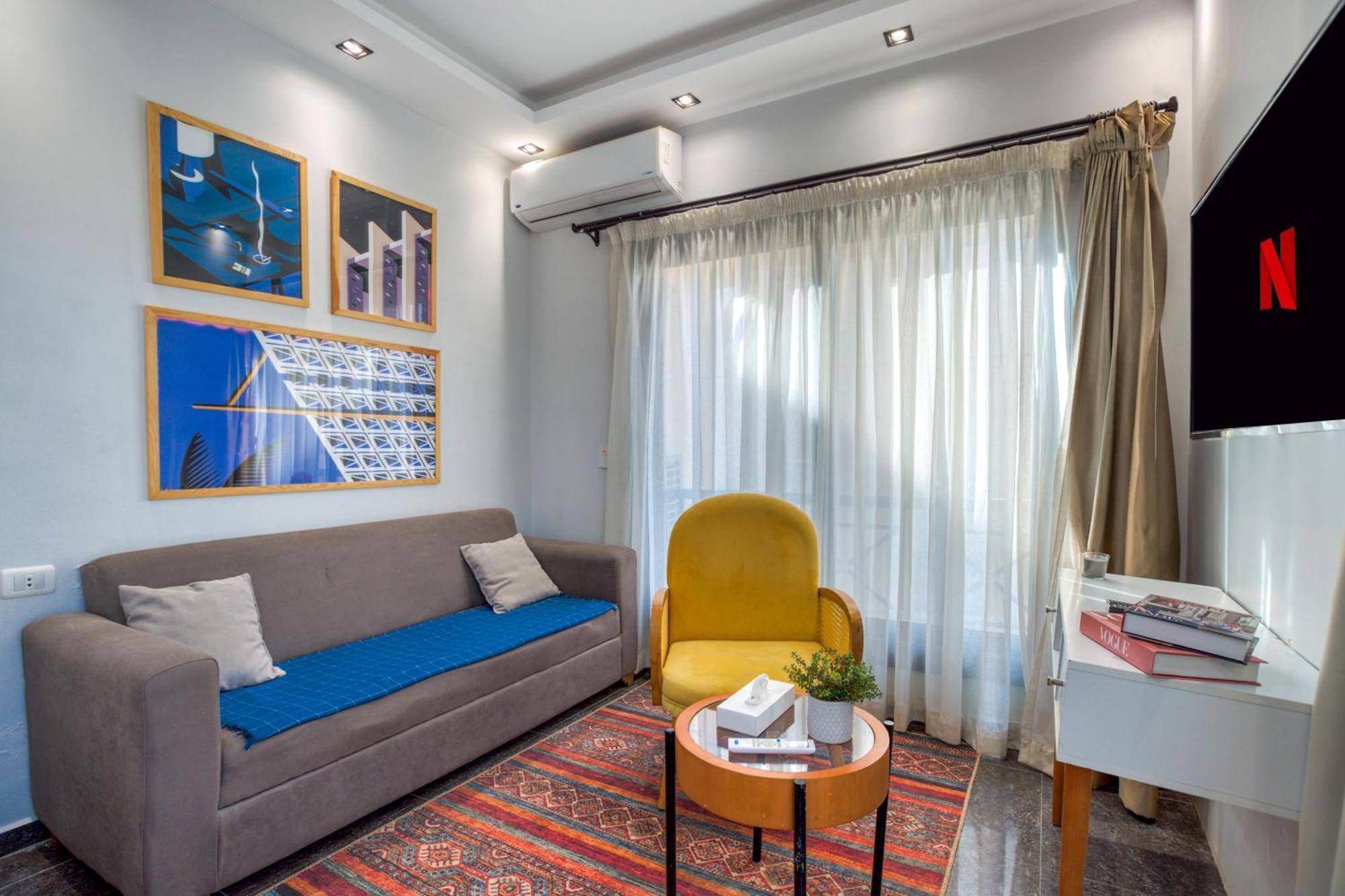 Travelholic Auc Residence Kairo Exteriör bild